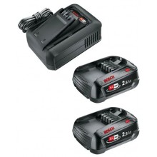 Gardena Sada Rychlonabíječka AL 18V-44 P4A + 2x2,5Ah baterie 14914-20