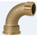 GEBO oblouk 90° 1/2" M x F mosaz 1-4BR