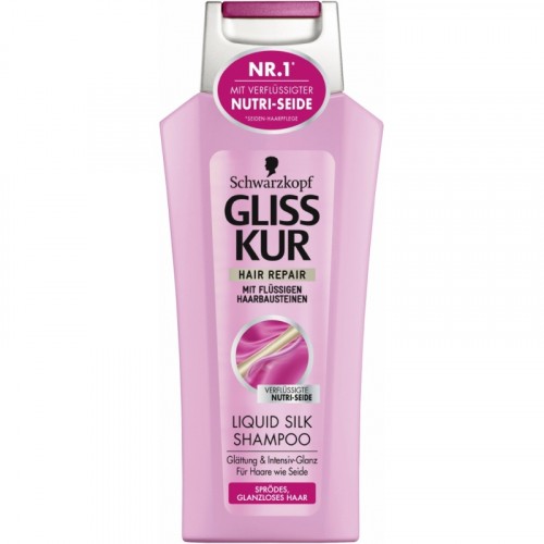 GLISS KUR Liquid Silk Gloss regenerační šampon 400 ml GLISS KUR Liquid Silk Gloss regenerační šampon 400 ml