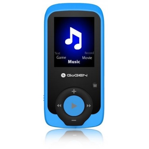 GoGEN MP3/MP4 MAXI MP3, 4GB, modrá barva GoGEN MP3/MP4 MAXI MP3, 4GB, modrá barva
