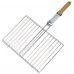 CAMPINGAZ Grilovací rošt 35 x 25 cm s dřevěnou rukojetí 205689