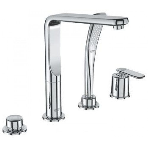 GROHE Veris - Tříotvorová vanová baterie, chrom 19373000 GROHE Veris - Tříotvorová vanová baterie, chrom 19373000