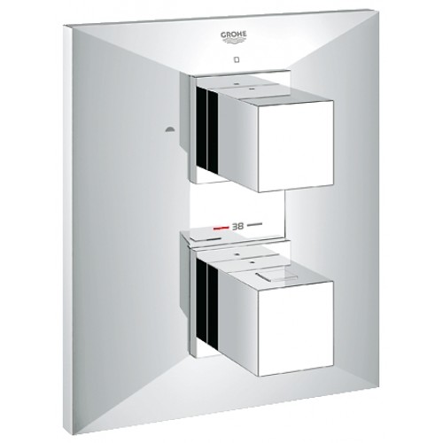 GROHE Allure Brillaiant termostat s integrovaným přepínačem vana / sprcha 19792000G GROHE Allure Brillaiant termostat s integrovaným přepínačem vana / sprcha 19792000G