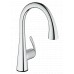 GROHE ZedraTouch - Páková elektronická dřezová baterie, chrom 30219000