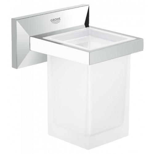 GROHE Allure Brilliant - Sklenička s držákem, chrom 40493000 GROHE Allure Brilliant - Sklenička s držákem, chrom 40493000