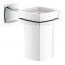 GROHE Grandera držák s keramickým pohárkem, chrom 40626000