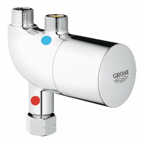 GROHE Grohtherm Micro - Ochrana proti opaření, chrom 34487000 GROHE Grohtherm Micro - Ochrana proti opaření, chrom 34487000