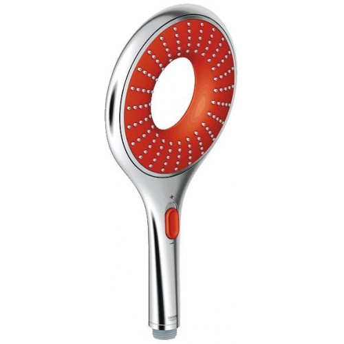 GROHE Rainshower Icon 150 ruční sprcha, chrom/červená 27443001 GROHE Rainshower Icon 150 ruční sprcha, chrom/červená 27443001