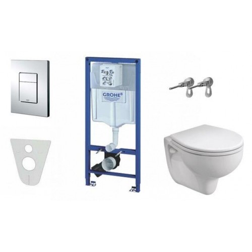 GROHE Rapid SL - Rapid SL pro závěsné WC, kompletní sada 38528SET-KR GROHE Rapid SL - Rapid SL pro závěsné WC, kompletní sada 38528SET-KR