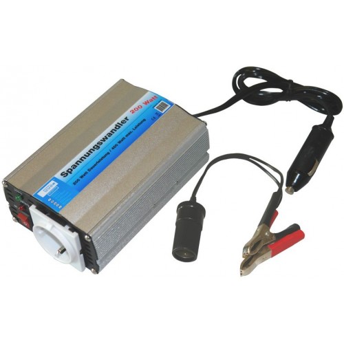 GÜDE Měnič napětí 12/230 Volt 200/400 Watt 69010 GÜDE Měnič napětí 12/230 Volt 200/400 Watt 69010