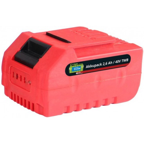 GÜDE 2.6AH / 40V TWB Akumulátor 95870 GÜDE 2.6AH / 40V TWB Akumulátor 95870