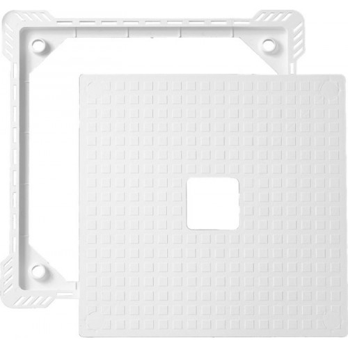 HACO dvířka pod obklad DPO 300x300 plast, bílá 128