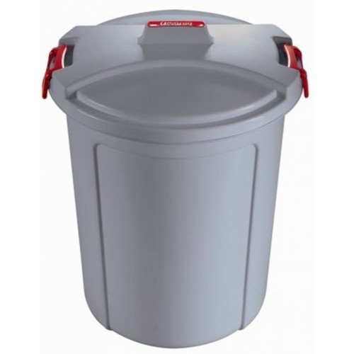 HEIDRUN popelnice kulatá 75 l šedá 1464 HEIDRUN popelnice kulatá 75 l šedá 1464