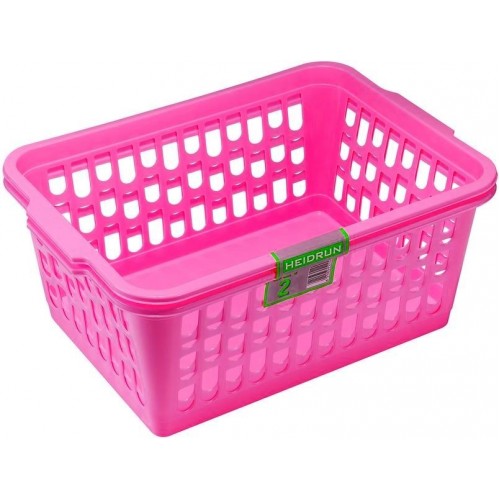 HEIDRUN Sada košíčků 2ks, 14,5 x 36,5x 25,5 cm, růžová HEIDRUN Sada košíčků 2ks, 14,5 x 36,5x 25,5 cm, růžová