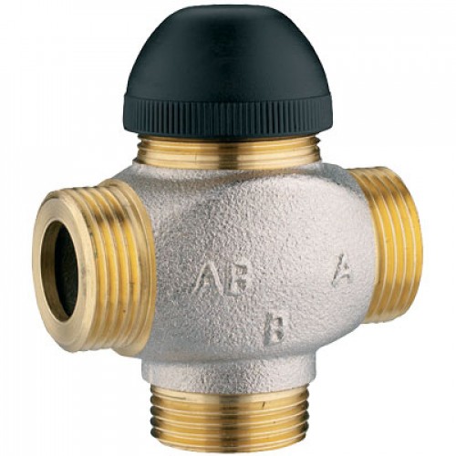 HERZ Termostatický 3-cestný ventil bez bypassu, M 30 x 1,5, Dim.10, kvs 1,0, 1776270 HERZ Termostatický 3-cestný ventil bez bypassu, M 30 x 1,5, Dim.10, kvs 1,0, 1776270
