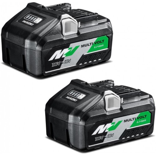 HiKOKI 375575 Sada akumulátorů Multi Volt (2x BSL36A18) 36V, 4.0Ah / 18V, 8.0Ah HiKOKI 375575 Sada akumulátorů Multi Volt (2x BSL36A18) 36V, 4.0Ah / 18V, 8.0Ah