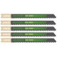 HiKOKI 750023 HCS Plátek na dřevo do přímočaré pily, 91.5/70x7,5x1,25mm, 5ks
