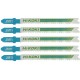 HiKOKI 750040 HSS Plátek na kov do přímočaré pily, 91,5/65x7,5x1mm, 5ks