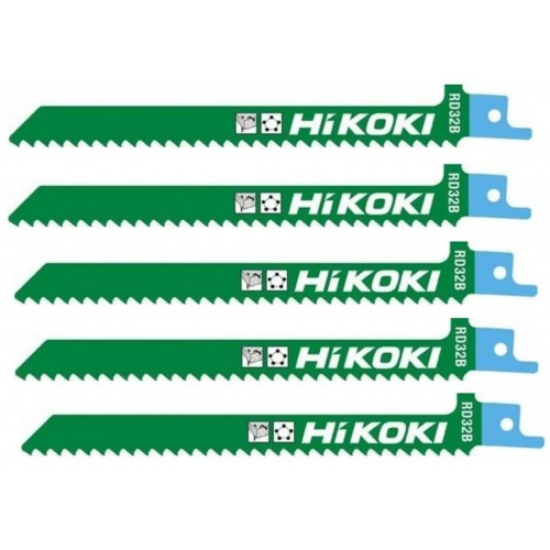 HiKOKI RD32B Plátky do pil ocasek na kov a dřevo 150/128,5x12x1,25mm (5 ks) 752026 HiKOKI RD32B Plátky do pil ocasek na kov a dřevo 150/128,5x12x1,25mm (5 ks) 752026