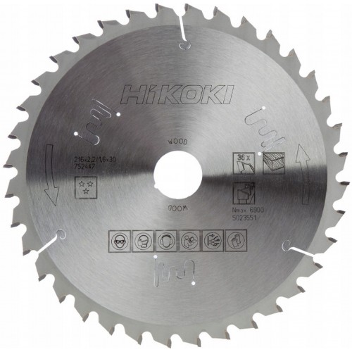 HiKOKI 752438 Pilový kotouč 190x30mm, 48Z HiKOKI 752438 Pilový kotouč 190x30mm, 48Z
