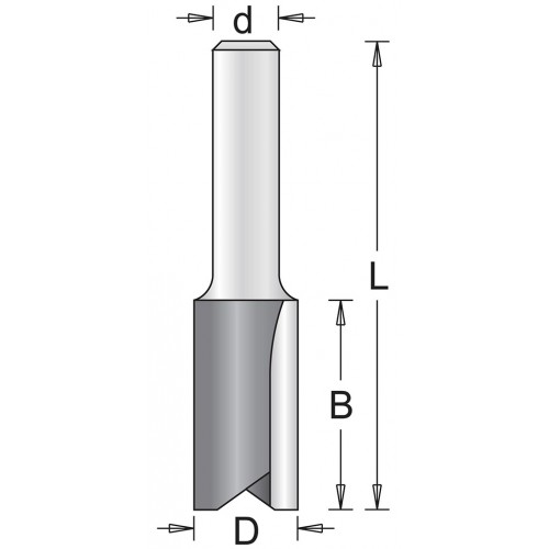 HiKOKI 754002 Drážkovací fréza 4x11x51mm, 6 mm HiKOKI 754002 Drážkovací fréza 4x11x51mm, 6 mm