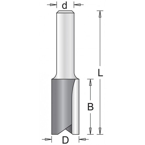 HiKOKI 754135 Drážkovací fréza 12x25x66mm, 12mm HiKOKI 754135 Drážkovací fréza 12x25x66mm, 12mm