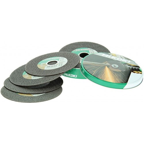 HiKOKI 782304 Řezné kotouče nerez a kov 125mm, 10ks HiKOKI 782304 Řezné kotouče nerez a kov 125mm, 10ks