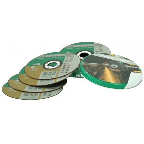 HiKOKI 782309 Řezné kotouče nerez a kov 125mm, 10ks HiKOKI 782309 Řezné kotouče nerez a kov 125mm, 10ks