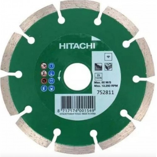 HiKOKI 752811 Diamantový segmentový kotouč 115x22,2x10mm HiKOKI 752811 Diamantový segmentový kotouč 115x22,2x10mm