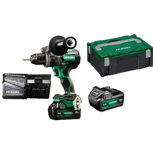 HiKOKI DS18DCWPZ Akumulátorový vrtací šroubovák (18V/2x 5,0Ah) HiKOKI DS18DCWPZ Akumulátorový vrtací šroubovák (18V/2x 5,0Ah)