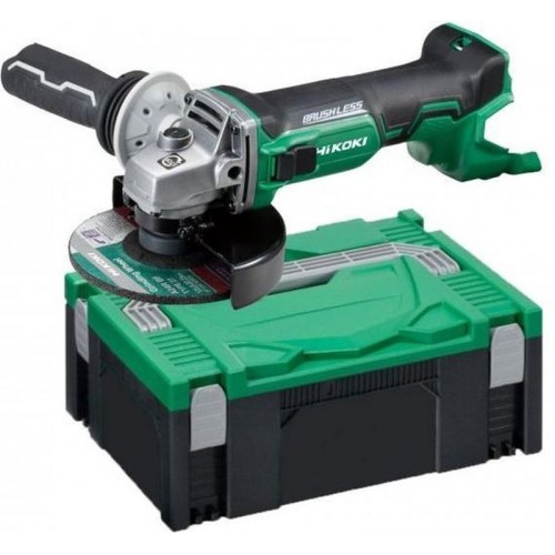 HiKOKI G18DBBVLW2Z Aku úhlová bruska 125 mm, HitBOX HiKOKI G18DBBVLW2Z Aku úhlová bruska 125 mm, HitBOX