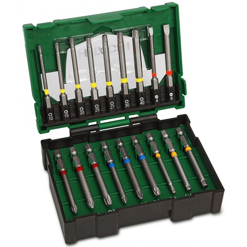 HiKOKI 40030022 Sada bitů 18ks HiKOKI 40030022 Sada bitů 18ks