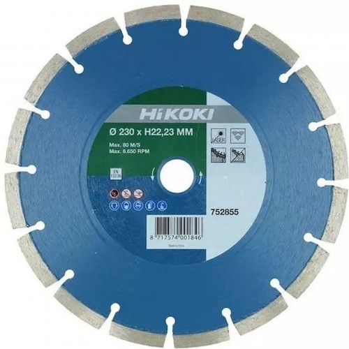 HiKOKI 752852 Diamantový segmentový kotouč 125×22,2×10mm HiKOKI 752852 Diamantový segmentový kotouč 125×22,2×10mm