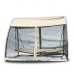 Zahradní houpačka HAMMOCK 207x142x205cm, béžová 97/19-5