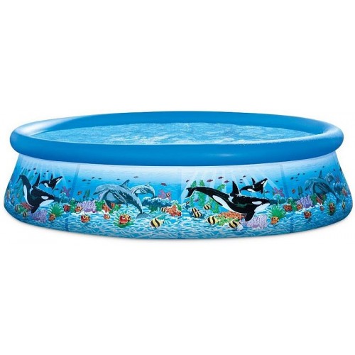 INTEX OCEAN REEF EASY SET® POOL , Ages 6+ 10'x30" 28124NP INTEX OCEAN REEF EASY SET® POOL , Ages 6+ 10'x30" 28124NP