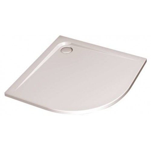 IDEAL Standard ULTRA Flat čtvrtkruhová sprchová vanička 90 cm, Ideal Grip K5176YK