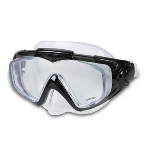INTEX AQUA SPORT Silikonová maska pro potápění, černá 55981 INTEX AQUA SPORT Silikonová maska pro potápění, černá 55981