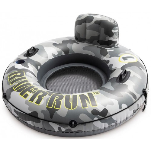 INTEX Camo River Run Sedátko do vody s držadly 56835EU INTEX Camo River Run Sedátko do vody s držadly 56835EU