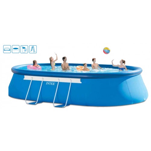 INTEX Bazén Oval Frame Pool 549 x 305 x 107 cm, 28192NP INTEX Bazén Oval Frame Pool 549 x 305 x 107 cm, 28192NP