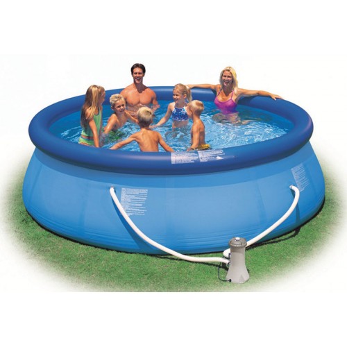 INTEX Bazén Easy Set 3,66x0,91 m, kartušová filtrace 2,2 m3/h