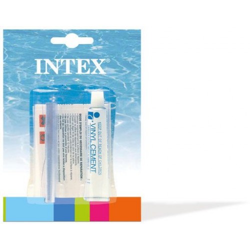 INTEX lepidlo a záplaty pro opravu folie 59632EU INTEX lepidlo a záplaty pro opravu folie 59632EU