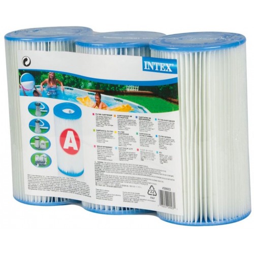 INTEX Filtrační kartuše A - 3 ks 29003 INTEX Filtrační kartuše A - 3 ks 29003