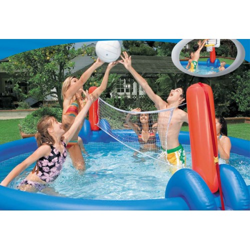 INTEX Volejbal/basketbal pro bazény Easy Set INTEX Volejbal/basketbal pro bazény Easy Set