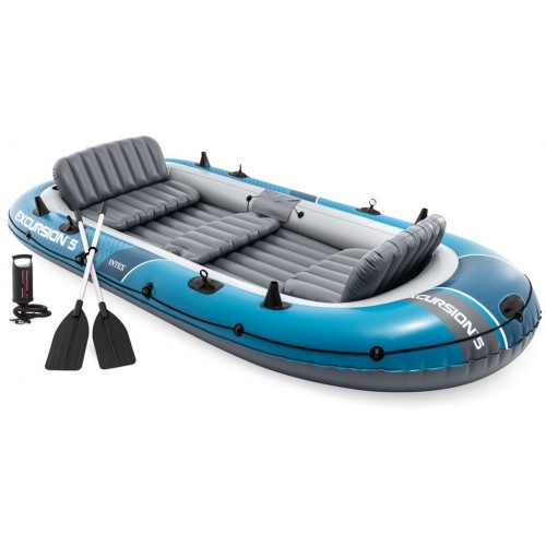 INTEX Excursion 5 Boat Nafukovací člun 366 x 168 x 43cm 66325NP INTEX Excursion 5 Boat Nafukovací člun 366 x 168 x 43cm 66325NP