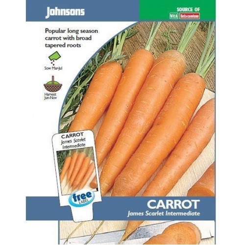 JOHNSONS Mrkev „James Scarlet Intermediate“ 14120 JOHNSONS Mrkev „James Scarlet Intermediate“ 14120