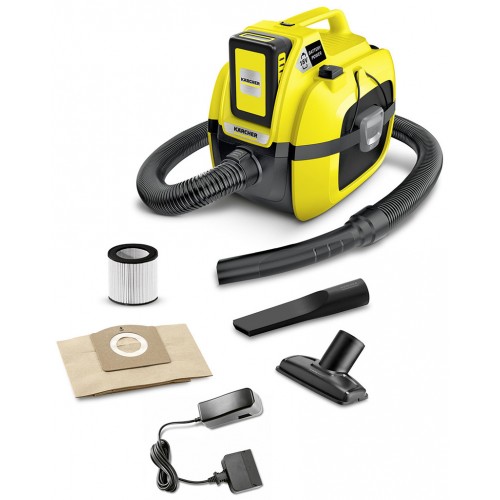KÄRCHER WD 1 Compact Battery Set Multifunkční vysavač (18V/1x2,5 Ah/7L) 1.198-301.0 KÄRCHER WD 1 Compact Battery Set Multifunkční vysavač (18V/1x2,5 Ah/7L) 1.198-301.0