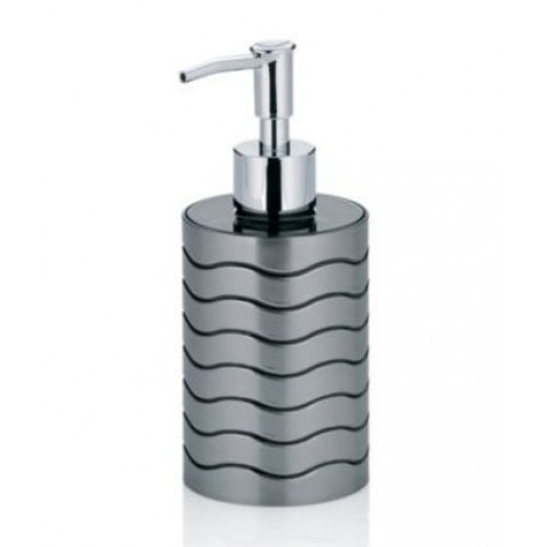 KELA Dávkovač mýdla MUNA plast, antracit pr. 7,5cm x v. 17cm KL-22832 KELA Dávkovač mýdla MUNA plast, antracit pr. 7,5cm x v. 17cm KL-22832