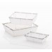 KELA Koš NOBLESSE PP plast, bílý 26x16x7 cm KL-21114