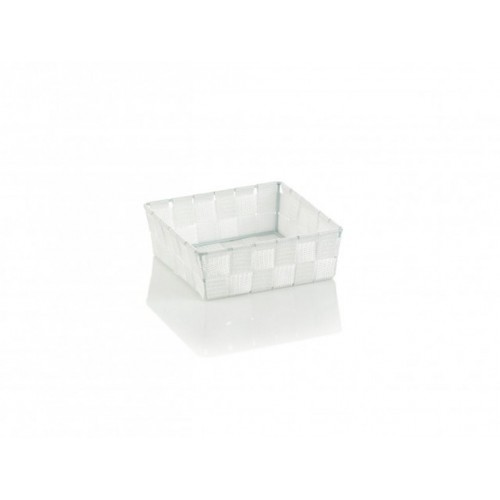 KELA Koš ALVARO PP, 19x19x6 cm, bílá KL-23030 KELA Koš ALVARO PP, 19x19x6 cm, bílá KL-23030