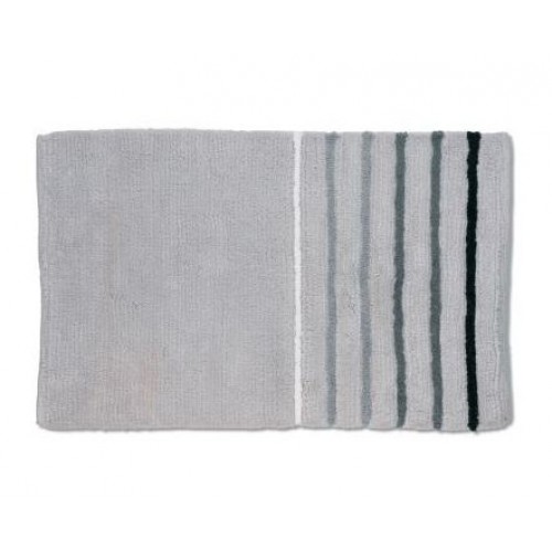 KELA koupelnová předložka 80x50cm LADESSA STRIPES světle šedá KL-22481